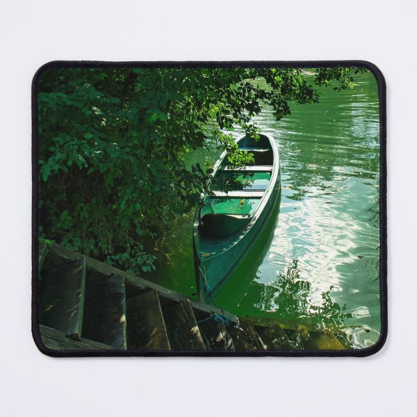Item preview, Canoe resting in the river designed and sold by STIGPhotoDesign.