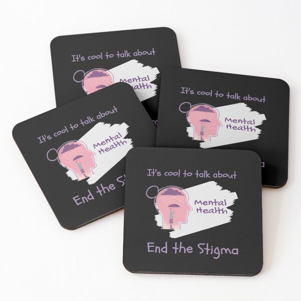 Item preview, It's Cool to Talk About Mental Health to End the Stigma designed and sold by friendlyspoon.