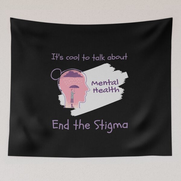 Item preview, It's Cool to Talk About Mental Health to End the Stigma designed and sold by friendlyspoon.