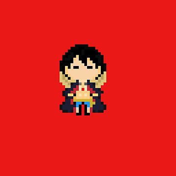 One Piece Pixel-art Stickers by Kaminari7x on DeviantArt