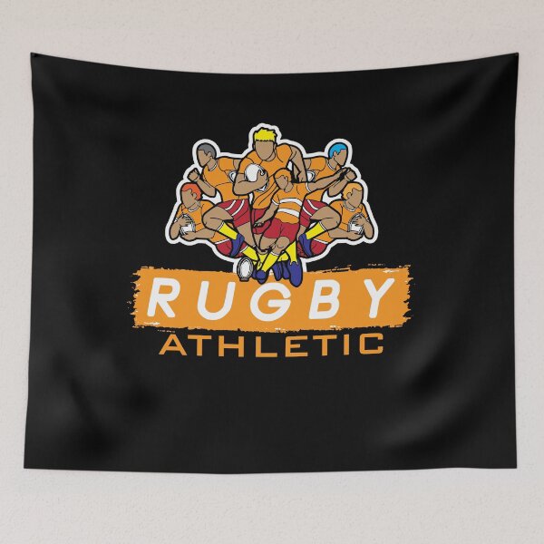 Item preview, Rugby rugby atlético jugador de rugby designed and sold by MooonTees.