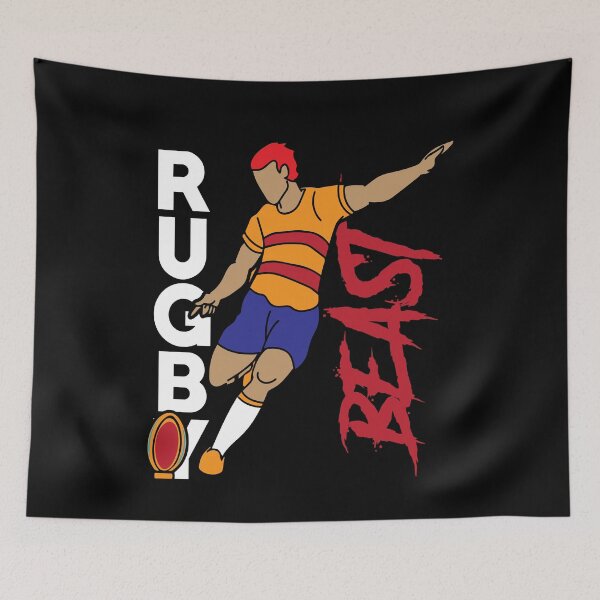 Item preview, Rugby, rugby, bestia designed and sold by MooonTees.