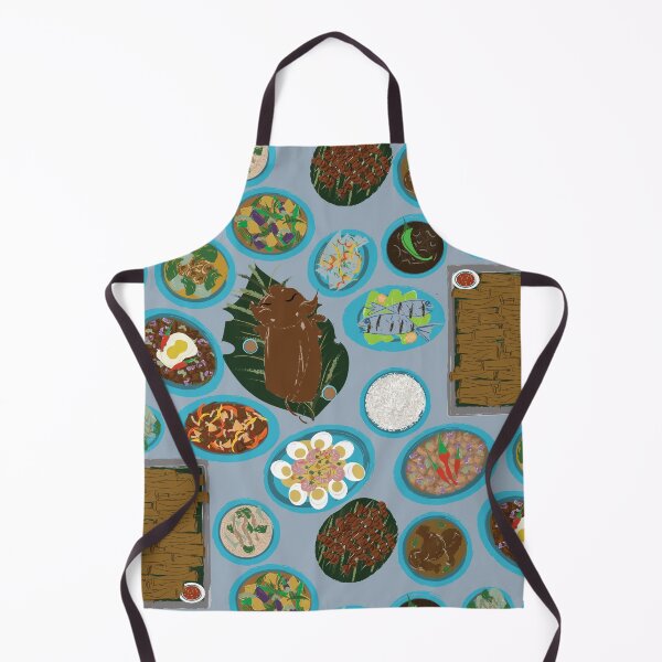 Item preview, Let's Eat - Fishy Blue designed and sold by MikkisMotor.