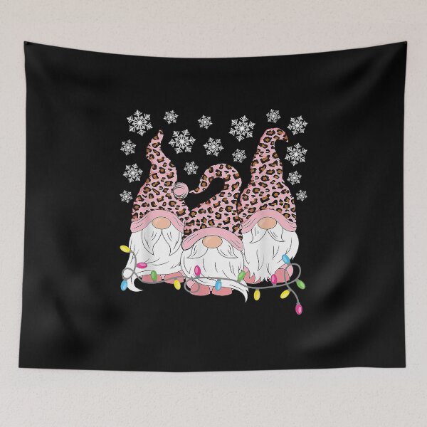 Item preview, Pink Leopard Print Gnomes Xmas Funny Christmas designed and sold by Decker21.