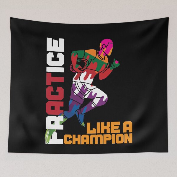 Item preview, Rugby Practice Like A Champion designed and sold by MooonTees.