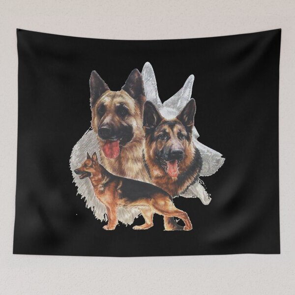 Item preview, Camiseta de perro pastor alemán designed and sold by AveDelwyn.