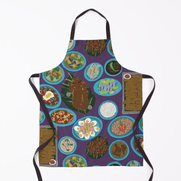 Item preview, Let's Eat - Eggplant Purple designed and sold by MikkisMotor.