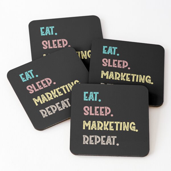 Item preview, Eat. Sleep. Marketing. Repeat. designed and sold by Life Shop.