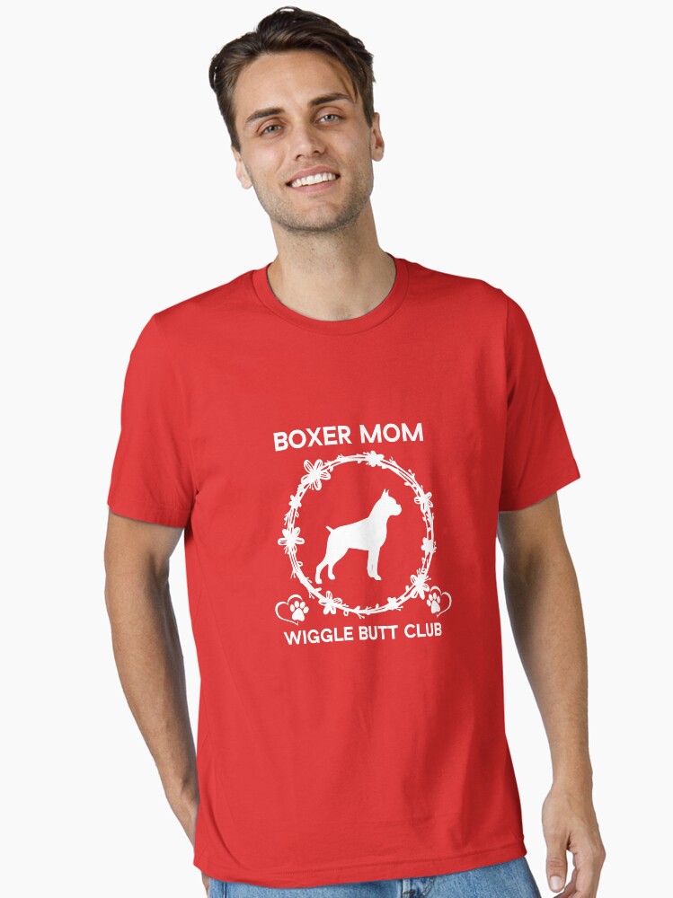 Womens Boxer Mom Tshirt For Boxer Lovers Womens Boxer Mom Tshirt For Boxer Lovers