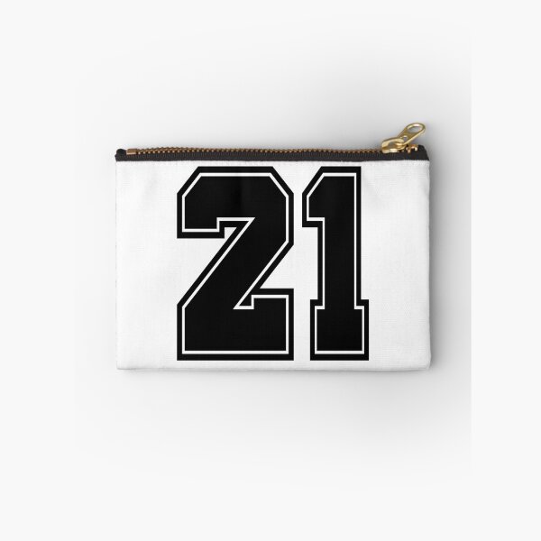 Item preview, 21 American Football Classic Vintage Sport Jersey Number for american football, baseball or basketball 21 jersey number, 21 Jersey Number, 21 jersey, 21 numbers on the back designed and sold by Marcin Adrian.