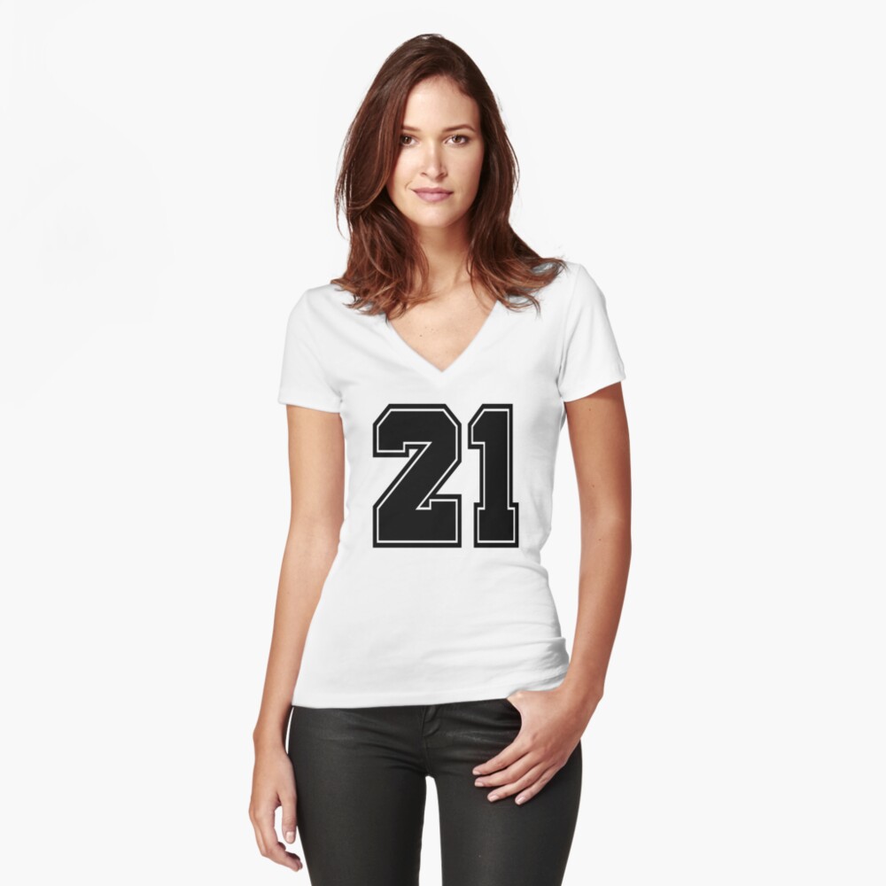 21 American Football Classic Vintage Sport Jersey Number for american  football, baseball or basketball 21 jersey number, 21 Jersey Number, 21  jersey