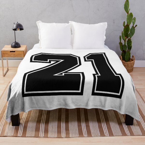 Item preview, 21 American Football Classic Vintage Sport Jersey Number for american football, baseball or basketball 21 jersey number, 21 Jersey Number, 21 jersey, 21 numbers on the back designed and sold by Marcin Adrian.