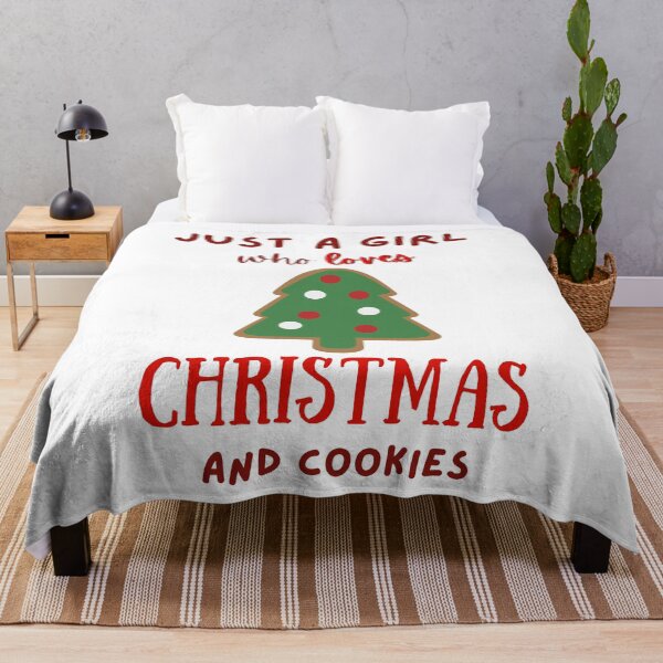Item preview, Just A Girl Who Loves Christmas And Cookies designed and sold by DesignStory.