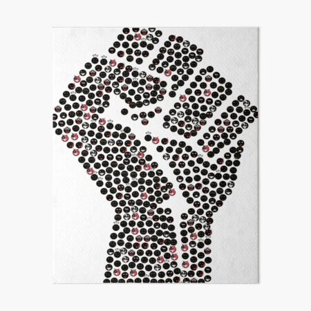 always the fist up Art Board Print