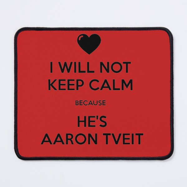 Item preview, Keep calm Aaron Tveit designed and sold by Backstage by Leyzel.
