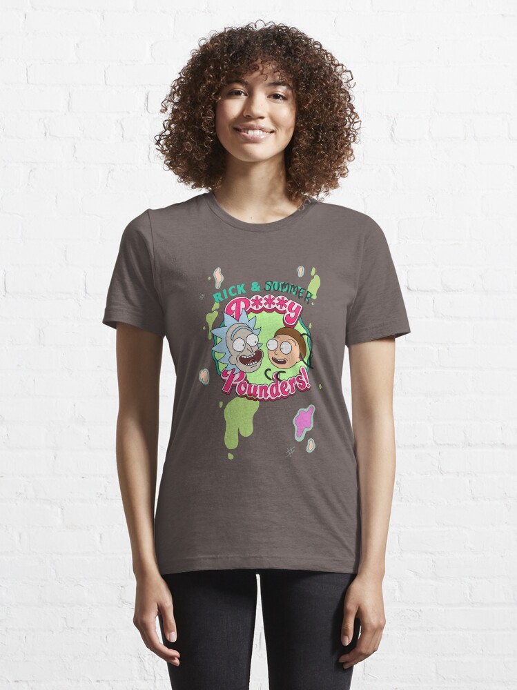 Thumbnail 6 of 7, Essential T-Shirt, P***y Pounders - Dirty designed and sold by Dum Design.