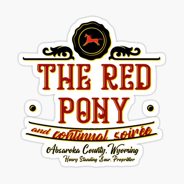 Item preview, The Red Pony designed and sold by Gwright313.