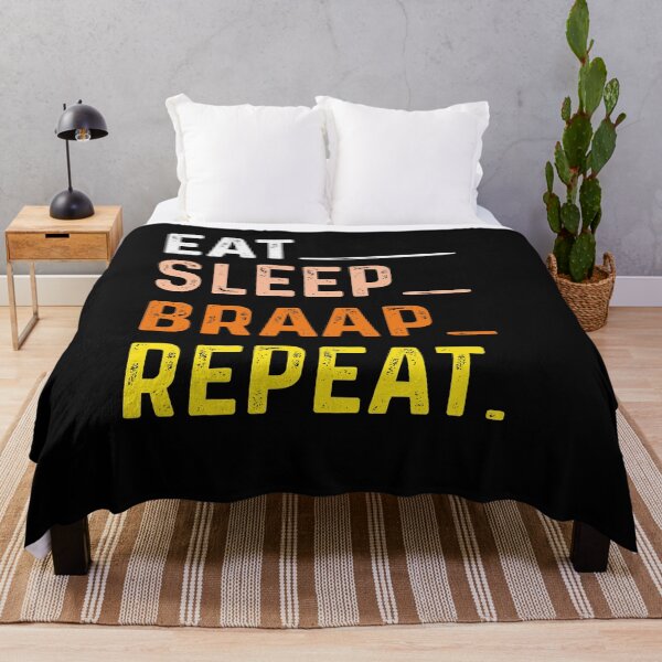 Item preview, Eat Sleep Braap Repeat designed and sold by Theparticular.