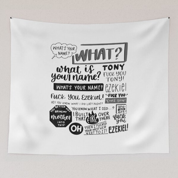 Item preview, Hey What's Your Name Tony Ezekiel Funny designed and sold by Decker21.