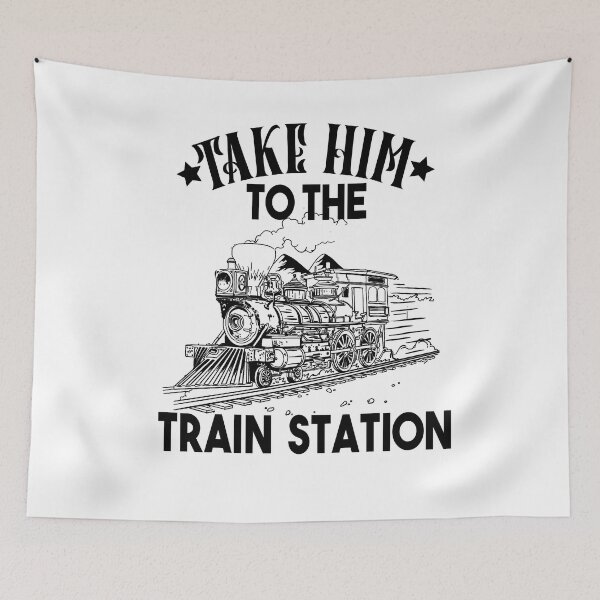 Item preview, Take Him To The Train Station designed and sold by Heddar Badreddine.