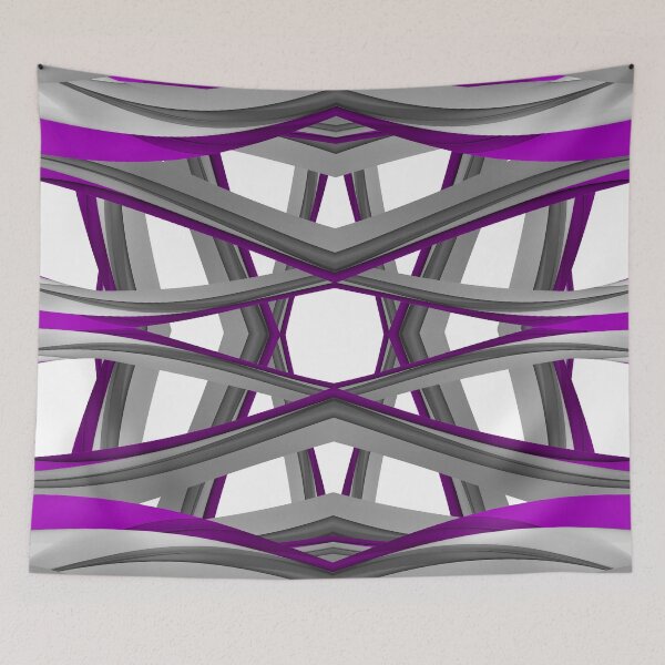 Item preview, spiral design in purple and gray tones designed and sold by Ferit Kurt.
