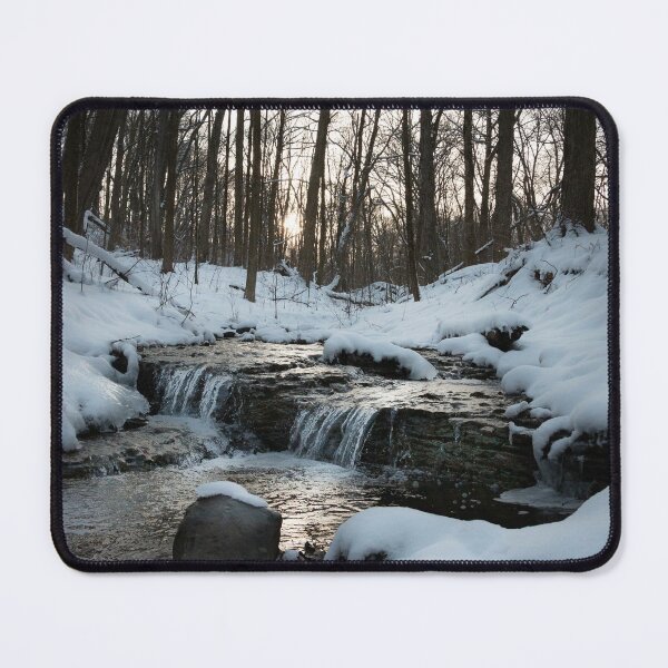 Item preview, Cascading Winter Mountain Stream designed and sold by KC-IM.