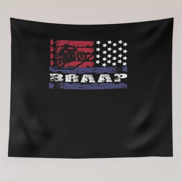 Item preview, Bandera americana de Braap designed and sold by Theparticular.