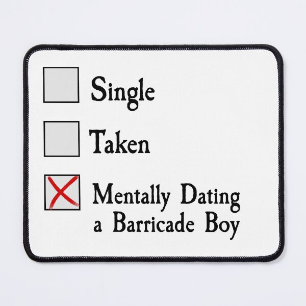 Item preview, Mentally Dating a Barricade Boy designed and sold by Backstage by Leyzel.
