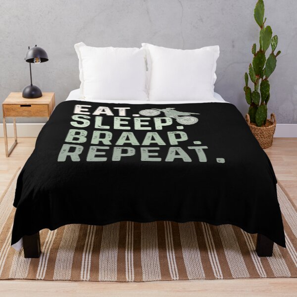 Item preview, Eat Sleep Braap Repeat designed and sold by Theparticular.