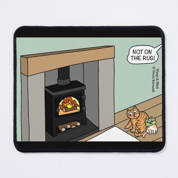 Item preview, Not on the rug! designed and sold by Scat the cat.