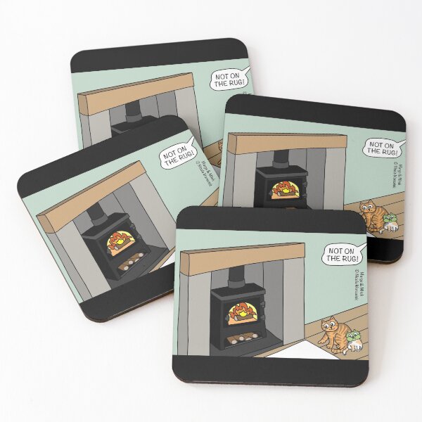 Item preview, Not on the rug! designed and sold by Scat the cat.