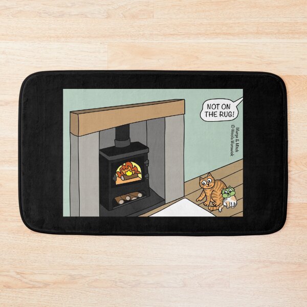 Item preview, Not on the rug! designed and sold by Scat the cat.