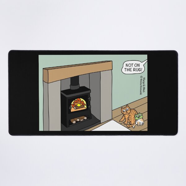Item preview, Not on the rug! designed and sold by Scat the cat.
