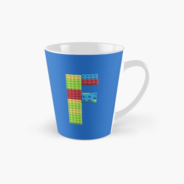 Item preview, Building Brick Initial F in Primary Colors designed and sold by TheFlyingPug.
