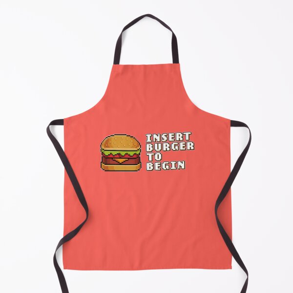 Item preview, Insert Burger To Begin 8-bit Retro Video Games - Good Burger Slogan designed and sold by jacnotjac.