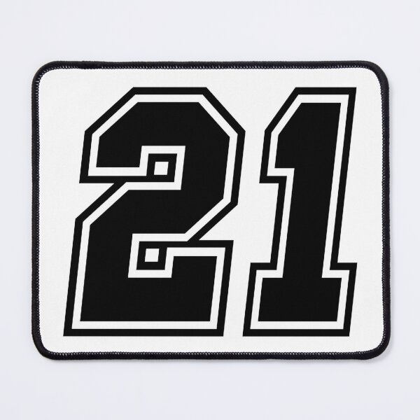 21 American Football Classic Vintage Sport Jersey Number for