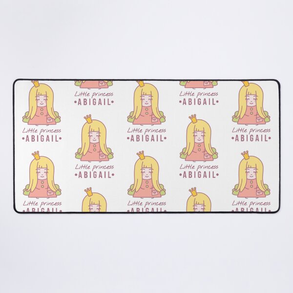 Item preview, Little princess Abigail | Blonde girl with a crown on her head and a bag sits on the couch designed and sold by AnnaRuz.