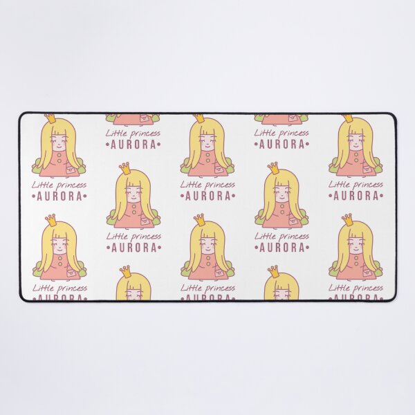 Item preview, Little princess Aurora | Blonde girl with a crown on her head and a bag sits on the couch designed and sold by AnnaRuz.