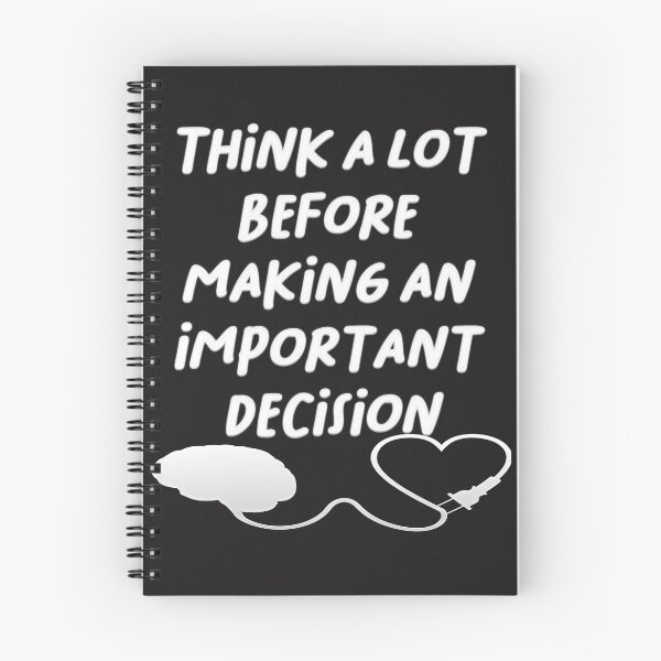 Item preview, Think a Lot Before Making an Important Decision T-shirt designed and sold by Svgdesig⭐⭐⭐⭐⭐.