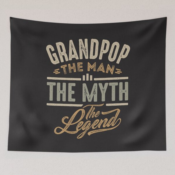 Item preview, Mens Grandpop Man Myth Legend Funny Dad/Grandpa Christmas designed and sold by cidolopez.