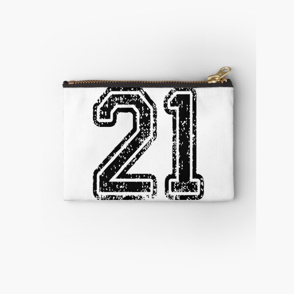 Item preview, 21 American Football Classic Vintage Sport Jersey Number for american football, baseball or basketball 21 jersey number, 21 Jersey Number, 21 jersey, 21 numbers on the back designed and sold by Marcin Adrian.