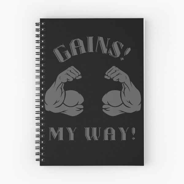 Item preview, Gains My Way Motivational Muscle Design designed and sold by EddieB1979.