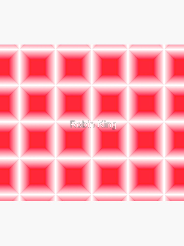 Floating Rose Pink Squares by artbyrobinking