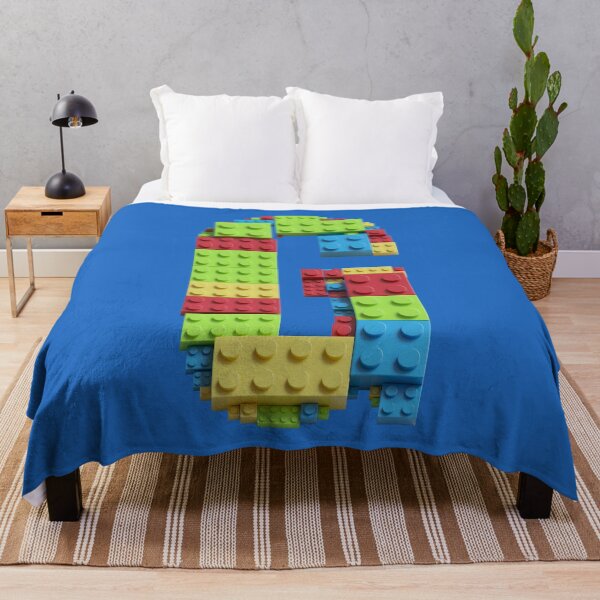 Item preview, Building Brick Initial G in Primary Colors designed and sold by TheFlyingPug.