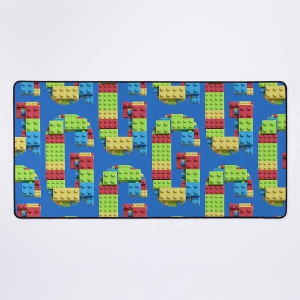 Item preview, Building Brick Initial G in Primary Colors designed and sold by TheFlyingPug.