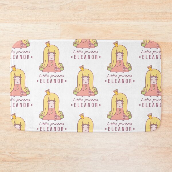 Item preview, Little princess Eleanor | Blonde girl with a crown on her head and a bag sits on the couch  designed and sold by AnnaRuz.