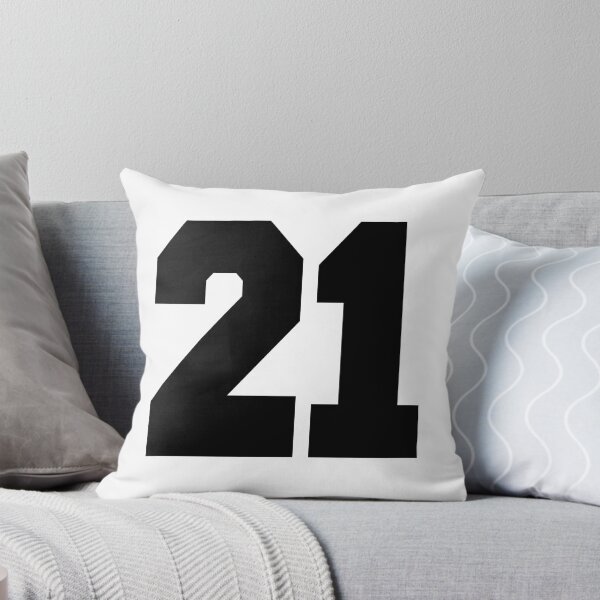 Item preview, 21 American Football Classic Vintage Sport Jersey Number for american football, baseball or basketball 21 jersey number, 21 Jersey Number, 21 jersey, 21 numbers on the back designed and sold by Marcin Adrian.