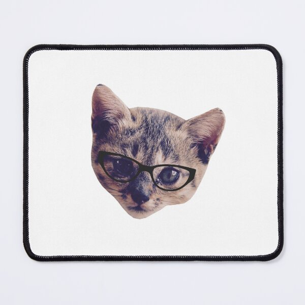 Item preview, Funny Cat With Glasses designed and sold by ZINE07.