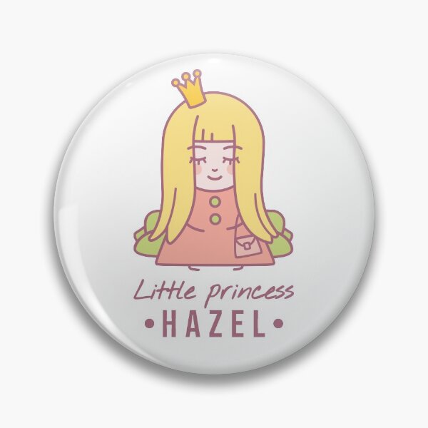Artikelvorschau, Kleine Prinzessin Hazel | Blondes Mädchen mit Krone auf dem Kopf und Tasche sitzt auf der Couch entworfen und verkauft von AnnaRuz.