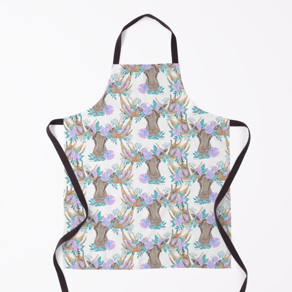 Item preview, Floral Moose – Pastel designed and sold by Cat Coquillette.